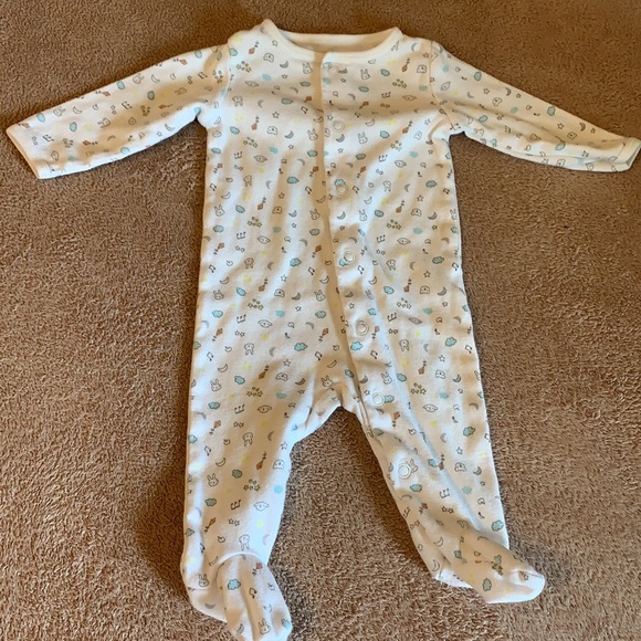 Carter’s baby boy 3 months pajama set onsies - Picture 9 of 11